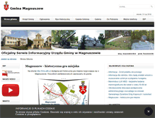 Tablet Screenshot of magnuszew.pl